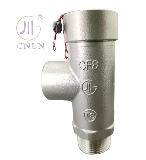 Криогенный клапан безопасности с низким подъемом DN15 PN40 SS304/316 для резервуара/прицепа