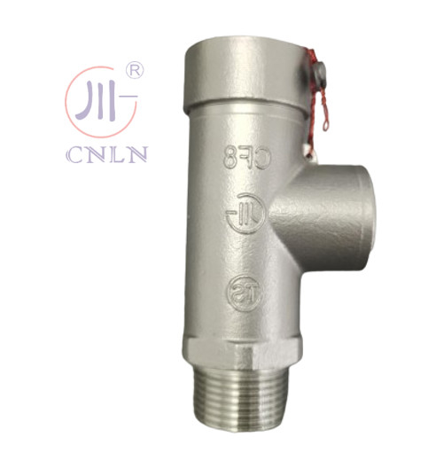 Криогенный клапан безопасности с низким подъемом DN15 PN40 SS304/316 для резервуара/прицепа