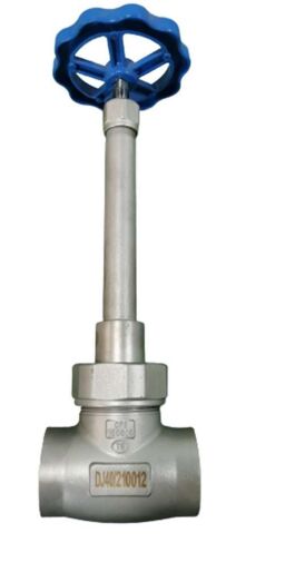 Криогенный шаровой клапан с сертификацией CE, максимальным давлением 5,0 МПа и конструкцией из нержавеющей стали 304/316 для применения в системах СПГ, LOX, LIN, LAR