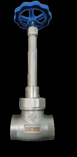 Криогенный шаровой клапан из нержавеющей стали 304/316 с максимальным давлением 5,0 МПа и диапазоном температур от -196°C до +80°C